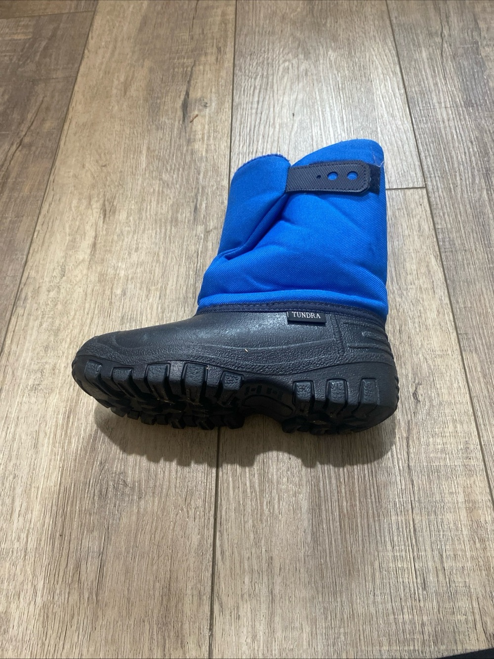 Tundra Kids Blue Winter Snow Boot size 13 lightly used